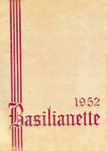 1952 St. Basil Academy Yearbook from Philadelphia, Pennsylvania cover image
