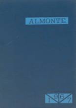 Almont High School 1967 yearbook cover photo