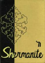 1971 Sherman Central High School Yearbook from Sherman, New York cover image