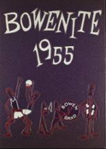 Bowen High School 1955 yearbook cover photo