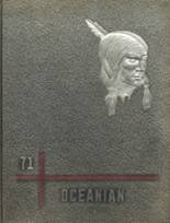 Oceana High School 1971 yearbook cover photo