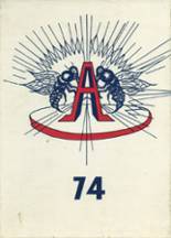 Aspermont High School 1974 yearbook cover photo