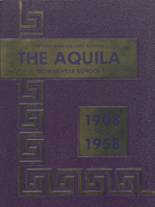 1958 Downsville Central High School Yearbook from Downsville, New York cover image