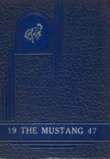 Megargel High School 1947 yearbook cover photo