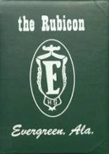 Evergreen High School 1961 yearbook cover photo