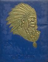Gridley High School 1951 yearbook cover photo