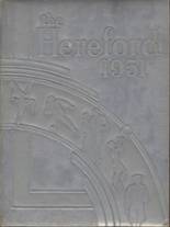 Albany High School 1951 yearbook cover photo