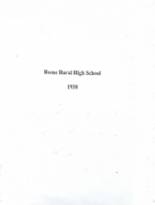 1938 Rome High School Yearbook from Rome, Ohio cover image