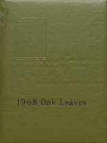 Oakfield High School 1968 yearbook cover photo