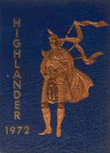 Highland High School 1972 yearbook cover photo