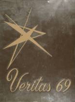 St. Pius V High School 1969 yearbook cover photo