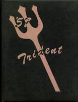 Sedan High School 1957 yearbook cover photo