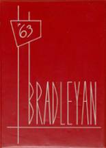 Bradley-Bourbonnais High School 1963 yearbook cover photo