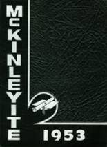 McKinley High School 1953 yearbook cover photo