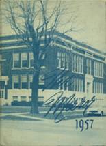 Montpelier High School 1957 yearbook cover photo