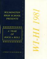 Wilmington High School 1981 yearbook cover photo