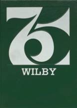 Wilby High School 1975 yearbook cover photo