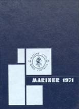 Marine City High School 1971 yearbook cover photo