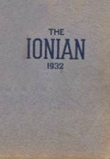 Ionia High School 1932 yearbook cover photo