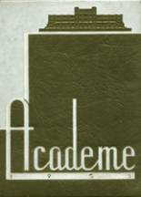 Academy High School 1953 yearbook cover photo