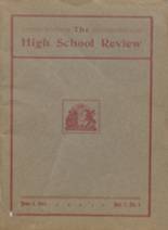 Santa Maria High School 1903 yearbook cover photo