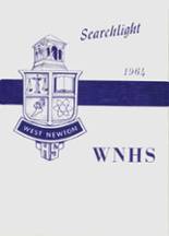 West Newton High School 1964 yearbook cover photo
