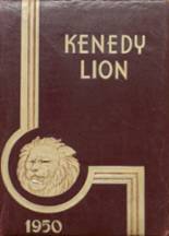 Kenedy High School 1950 yearbook cover photo