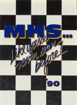 McKinney High School 1990 yearbook cover photo