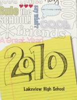 Lakeview High School 2010 yearbook cover photo