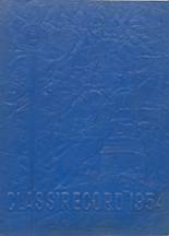 William Penn Charter School 1954 yearbook cover photo