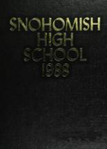 Snohomish High School 1988 yearbook cover photo