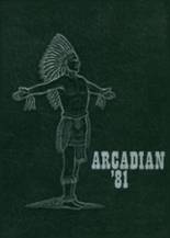 Arcadia High School 1981 yearbook cover photo