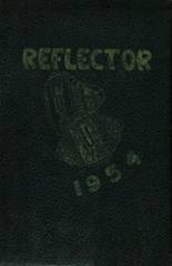 1954 East Union Center High School Yearbook from Markle, Indiana cover image