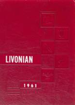 1961 Livonia High School Yearbook from Livonia, New York cover image