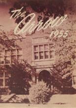 Warrensburg High School 1955 yearbook cover photo