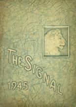 Central High School 1945 yearbook cover photo