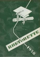 1958 College High School Yearbook from Warrensburg, Missouri cover image