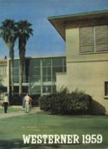 West Phoenix High School 1959 yearbook cover photo