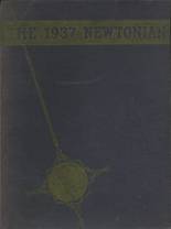 Newton High School 1937 yearbook cover photo