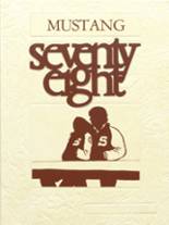 Sands Cisd High School 1978 yearbook cover photo