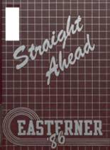 Eastside Junior-Senior High School 1986 yearbook cover photo