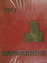 South Broward High School 1961 yearbook cover photo