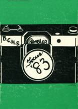 1983 Brown County High School Yearbook from Mt. sterling, Illinois cover image
