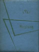 Mantachie High School 1961 yearbook cover photo