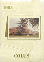 Colusa High School 1963 yearbook cover photo