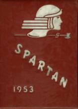 East Sparta High School 1953 yearbook cover photo