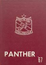 Collinsville High School 1967 yearbook cover photo