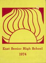 East High School 1974 yearbook cover photo