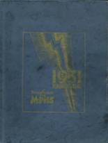 Mineral Point High School 1931 yearbook cover photo