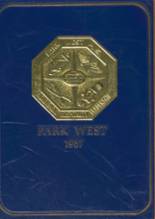 Park West High School 1987 yearbook cover photo
